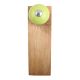 Lime Round Ceramic Wooden Door Stopper